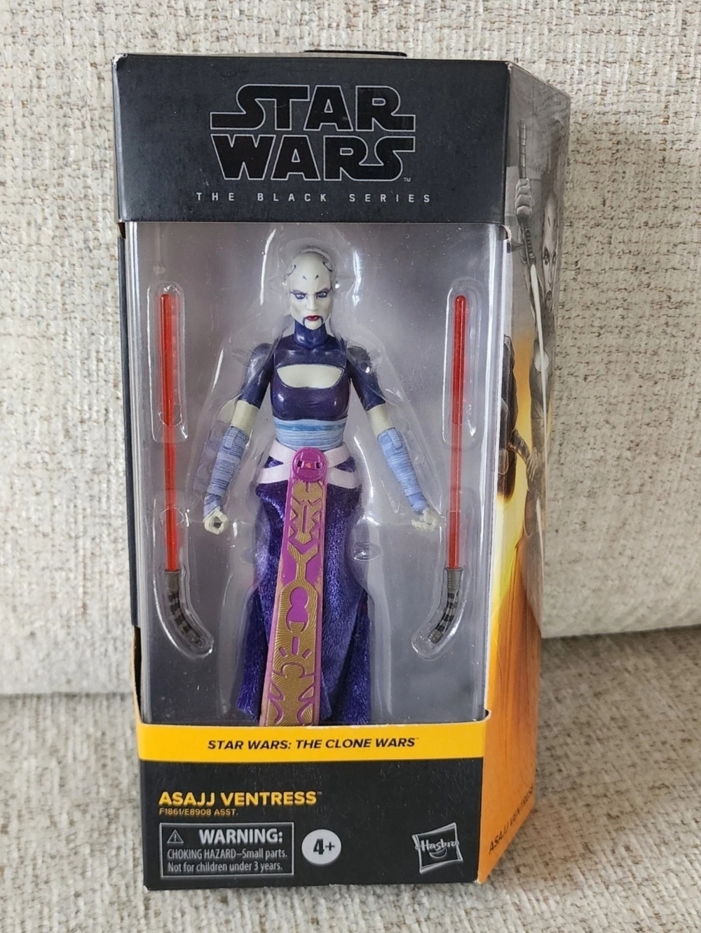 Hasbro Star Wars The Black Series Asajj Ventress 6" Action Figure #07